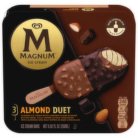 Magnum Ice Cream Bars, Almond Duet, 3 Each