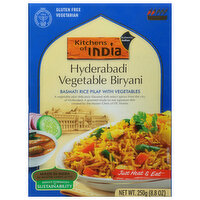 Kitchens of India Hyderabadi Vegetable Biryani, Medium, 250 Gram