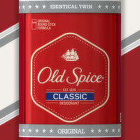 Old Spice Classic Classic Original Scent Deodorant, 3.25 oz Twin Pack, 3.25 Ounce