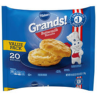 Pillsbury Biscuits, Buttermilk, Value Pack, 20 Each
