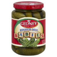 Gedney Pickles, Kosher Dill, Babies, 16 Ounce