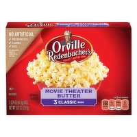 Orville Redenbacher's Popping Corn, Movie Theater Butter, 3 Classic Bags, 3 Each