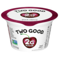 Too Good & Co. Yogurt, Black Cherry, Ultra-Filtered, Low Fat, 5.3 Ounce