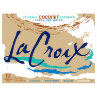 LaCroix Sparkling Water, Coconut, 12 Each