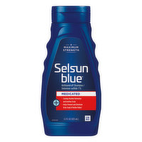 Selsun Blue Antidandruff Shampoo, Maximum Strength, Medicated, 11 Ounce