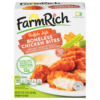 Farm Rich Buffalo Style Boneless Chicken Bites, 17 Ounce