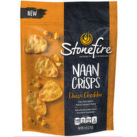 Stonefire Naan Crisps Classic Cheddar, 6 Ounce