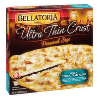 Bellatoria Pizza, Ultra Thin Crust, Garlic Chicken Alfredo, Personal Size, 5.69 Ounce