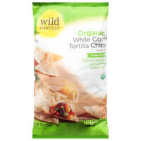 Wild Harvest Tortilla Chips, Organic, White Corn, 9 Ounce