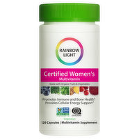 Rainbow Light Multivitamin, Certified Women's, Capsules, 120 Each