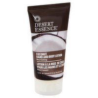 Desert Essence Hand and Body Lotion, Coconut, 1.5 Ounce