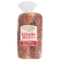Wholesome Harvest Bread, 9 Grain & Seed, 24 Ounce