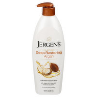 Jergens Moisturizer, Argan, Deep Restoring, 16.8 Ounce