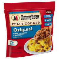 Jimmy Dean Fully Cooked Original Sausage Crumbles, 9.6 oz., 9.6 Ounce