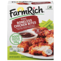 Farm Rich Chicken Bites, BBQ, Boneless, 15 Ounce
