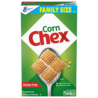 Corn Chex Corn Cereal, Oven Toasted, Family Size, 18 Ounce