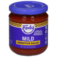 Fody Sensitive Salsa, Mild, 16 Ounce