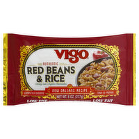 Vigo Red Beans & Rice, Authentic, 8 Ounce