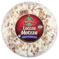 Brew Pub Pizza Lotzza Motzza Pizza, Sausage & Mushroom, 24.52 Ounce