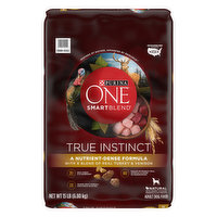 Purina One Dog Food, Adult, With Turkey & Venison, True Instinct, 15 Pound