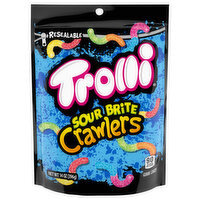 Trolli Gummi Candy, Sour Brite, Crawlers, 14 Ounce