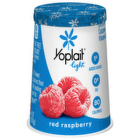 Yoplait Yogurt, Fat Free, Red Raspberry, 6 Ounce