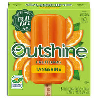 Outshine Fruit Ice Bars, Tangerine, 6 Each