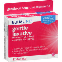 EQUALINE Laxative, Gentle, Tablets, 25 Each