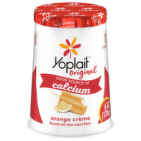 Yoplait Original Yogurt, Low Fat, Orange Creme, 6 Ounce