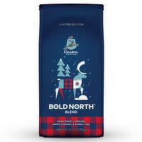 Pete's Caribou Coffee, Bold North Blend, Ground, 10 Ounce