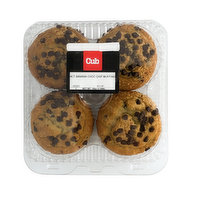 Cub Bakery Banana Chocolate Chip Muffins 4 Count