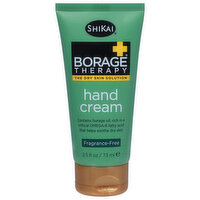 ShiKai Borage Therapy Hand Cream, Fragrance-Free, 2.5 Fluid ounce