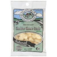 Ellsworth Cooperative Creamery Cheese Curds, Cheddar, Natural, 5 Ounce