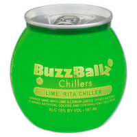 BuzzBallz Chillers, Lime Rita Chiller, 187 Millilitre