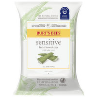 Burt's Bees Facial Towelettes, Sensitive, 30 Each