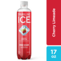 Sparkling Ice Sparkling Water, Zero Sugar, Cherry Limeade, 17 Fluid ounce