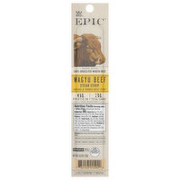 Epic Ground & Formed Meat Strip, Wagyu Beef, Steak Strip, 0.8 Ounce