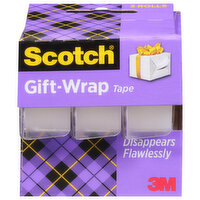 Scotch Tape, Gift-Wrap, 3 Each