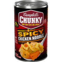 Campbell's® Chunky® Spicy Chicken Noodle Soup, 18.6 Ounce