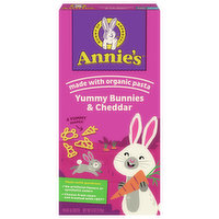 Annie's Pasta & Cheese, Yummy Bunnies & Cheddar, 6 Ounce