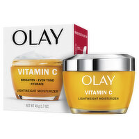 Olay Regenerist Olay Vitamin C Brighten - Even Tone - Hydrate Lightweight Moisturizer, 1.7 oz, 1.7 Ounce