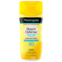 Neutrogena Beach Defense Sunscreen Lotion, Broad Spectrum SPF 50, 6.7 Fluid ounce