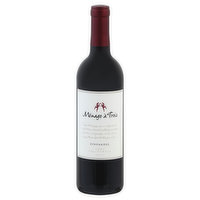 Menage a trois Zinfandel, Lodi California, 2017, 750 Millilitre