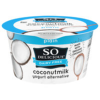 So Delicious Dairy Free Yogurt Alternative, Coconutmilk, Plain, 5.3 Ounce