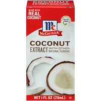 McCormick Coconut Extract With Other Natural Flavors, 1 Fluid ounce