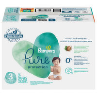 Pampers Pure Protection Diapers, 3 (16-28 lb), 66 Each