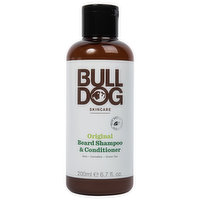 Bull Dog Men's Beard Shampoo, 6.7 Ounce