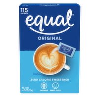 Equal Zero Calorie Sweetener Packets, 4.1 Ounce