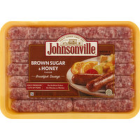 Johnsonville Breakfast Sausage, Brown Sugar & Honey Flavor, 12 Ounce