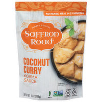 Saffron Road Korma Sauce, Coconut Curry, Mild, 7 Ounce